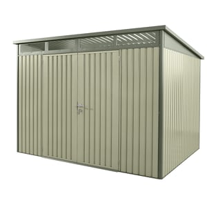 10 x 8 HEX Hixon shed in Sage Green